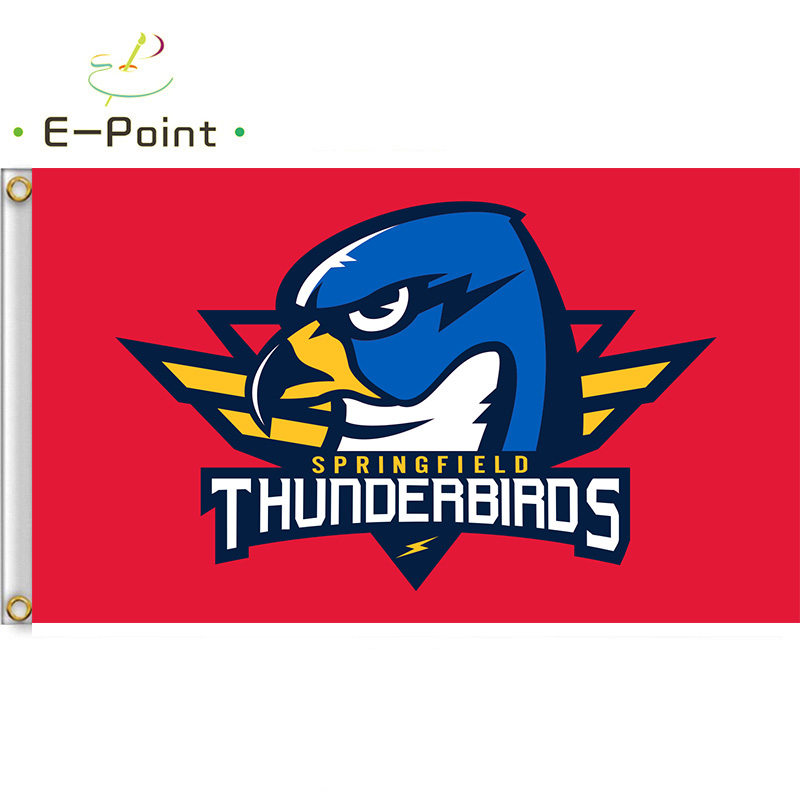 

AHL Springfield Thunderbirds Flag 3*5ft (90cm*150cm) Polyester Banner decoration flying home & garden Festive gifts