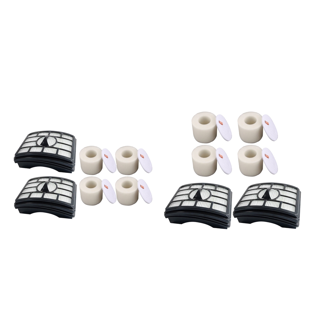

12x household foam & felt filter replacements for shark nv500 series vacuums