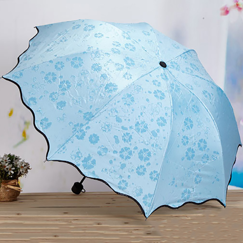 Canadian Maple Leafs Poster fashion print cute Windproof automatic tri-fold umbrella sun UV protection Sun umbrella