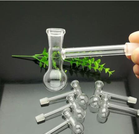 

New T-shaped right angle glass cooker Wholesale Bongs Oil Burner Pipes Water Pipes Glass Pipe Oil Rigs Smoking