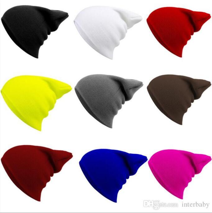 

Winter Hats Hip Hop Beanie Knitted Skull Caps Soft Cable Knit Hats Slouchy Crochet Caps Fashion Outdoor Street Ski Hats Head Warmer BYP3769, As pictures