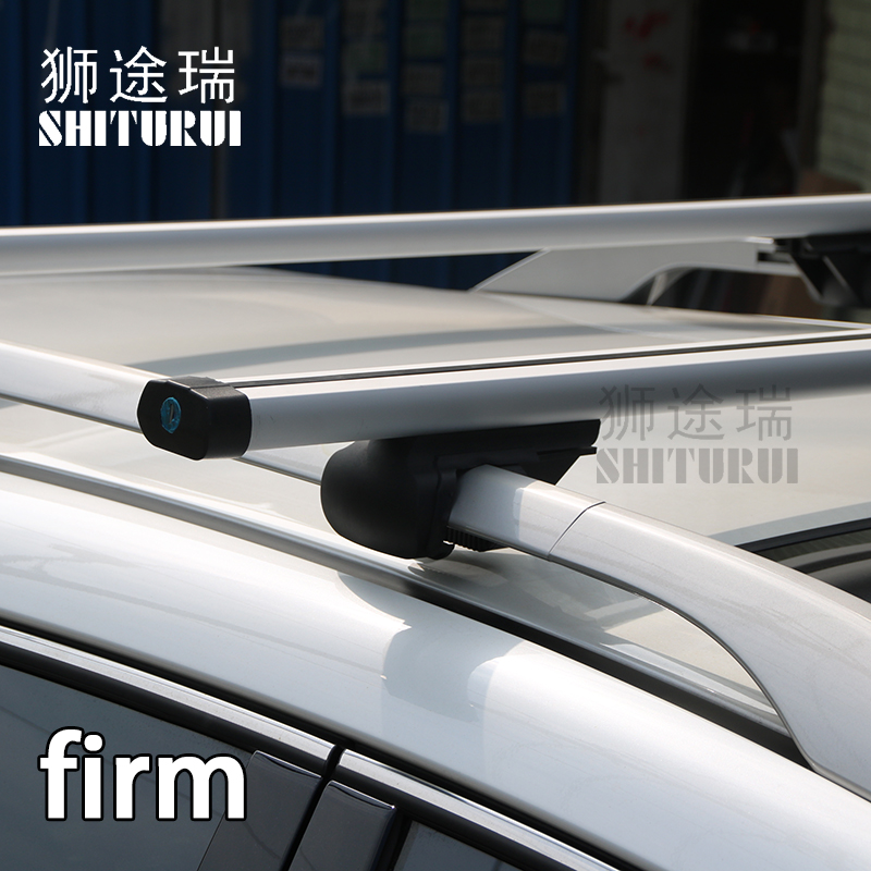 MITSUBISHI ASX LOCKABLE ALUMINIUM CROSS BAR RACK 75 KG LOADING GREY