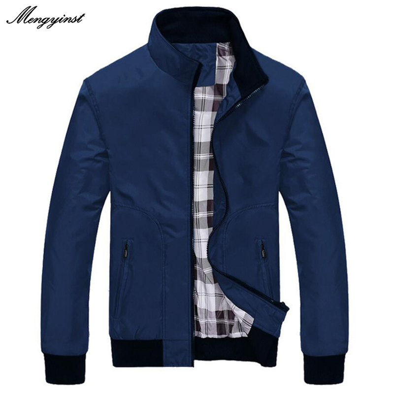 

Quality Bomber Solid Casual Jacket Men 2020 New Spring Autumn Outerwear Mandarin Sportswear Mens Jackets For Male Baseball Coats, Gray