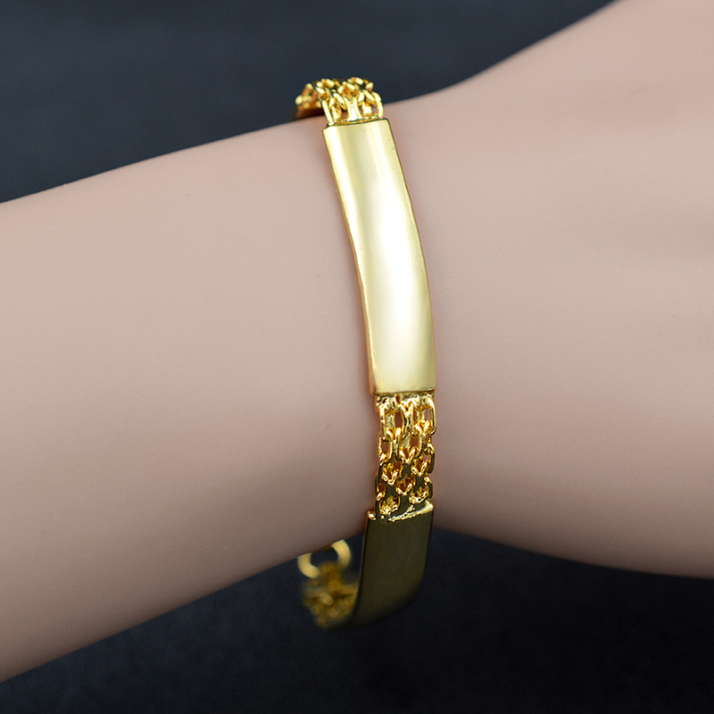 

Sunny Jewelry Trendy Jewelry Round Charm Bracelets For Women Link Chains For Party Wedding Water Wave Bracelets Findings