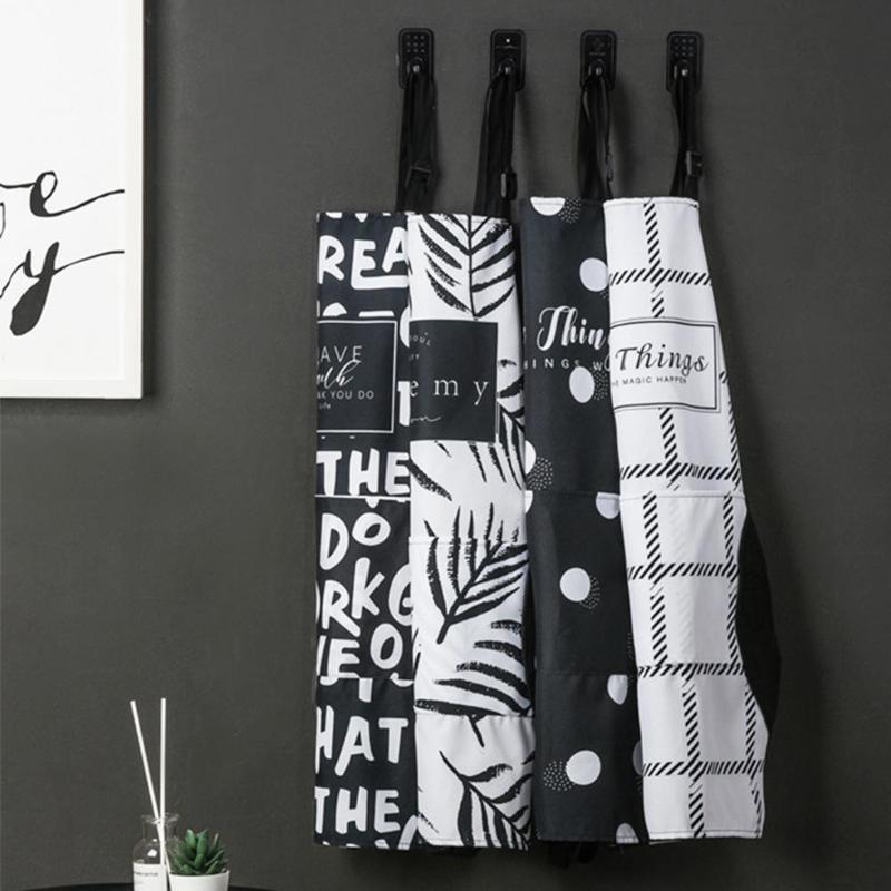 

Adjustable Kitchen Apron Various Specifications Optional Oil-proof Waterproof Erasable Practical Hand Home Cooking Supply