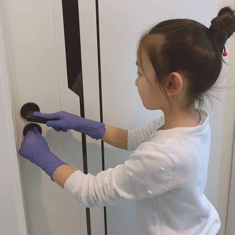 Best Quality Children Disposable Nitrile Gloves Food Grade Kids PVC