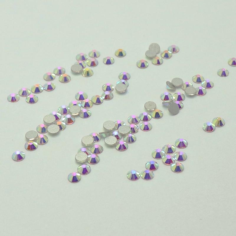 

1/Pack ss3-ss34 Flatback AB Glass Nail Rhinestones Mixed Sizes Nail Art Decoration Stones Shiny Gems Manicure Accessories Tools