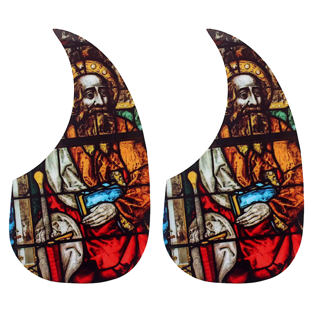2pcs Acoustic Guitar Pickguard Pick Guard Scratch Plate For Acoustic Guitar-image-555961864