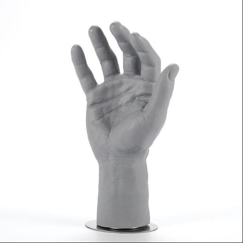 

fashion quality magne hand mannequin manicure props jewelry glove model for sports racing hand mannequin halloween 1pc c771