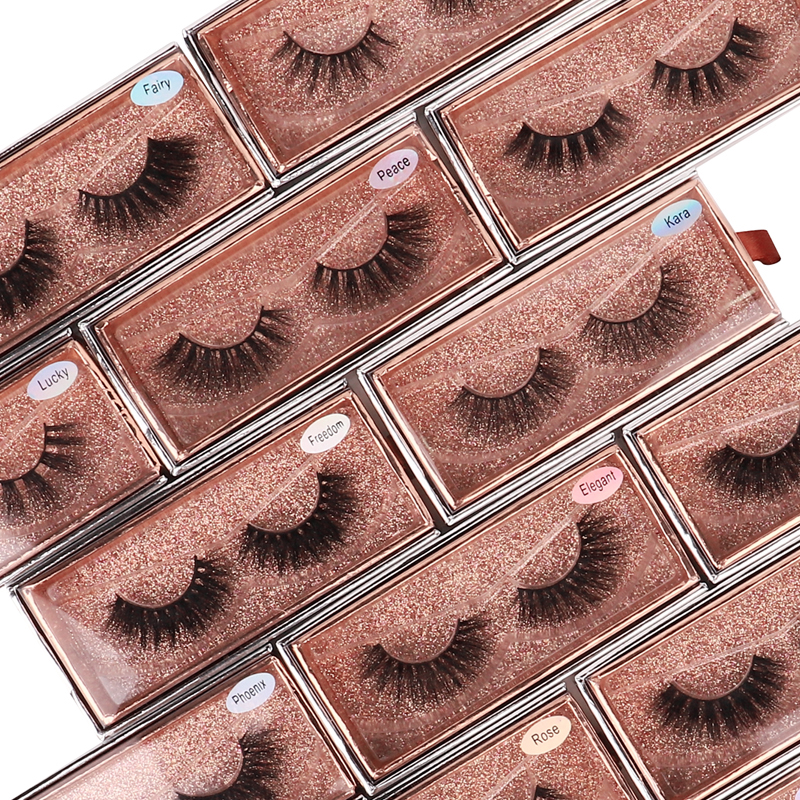 

Mink Lashes Eyelashes 3D Mink Lashes natural handmade volume soft lashes long eyelash extension real mink eyelash for makeup