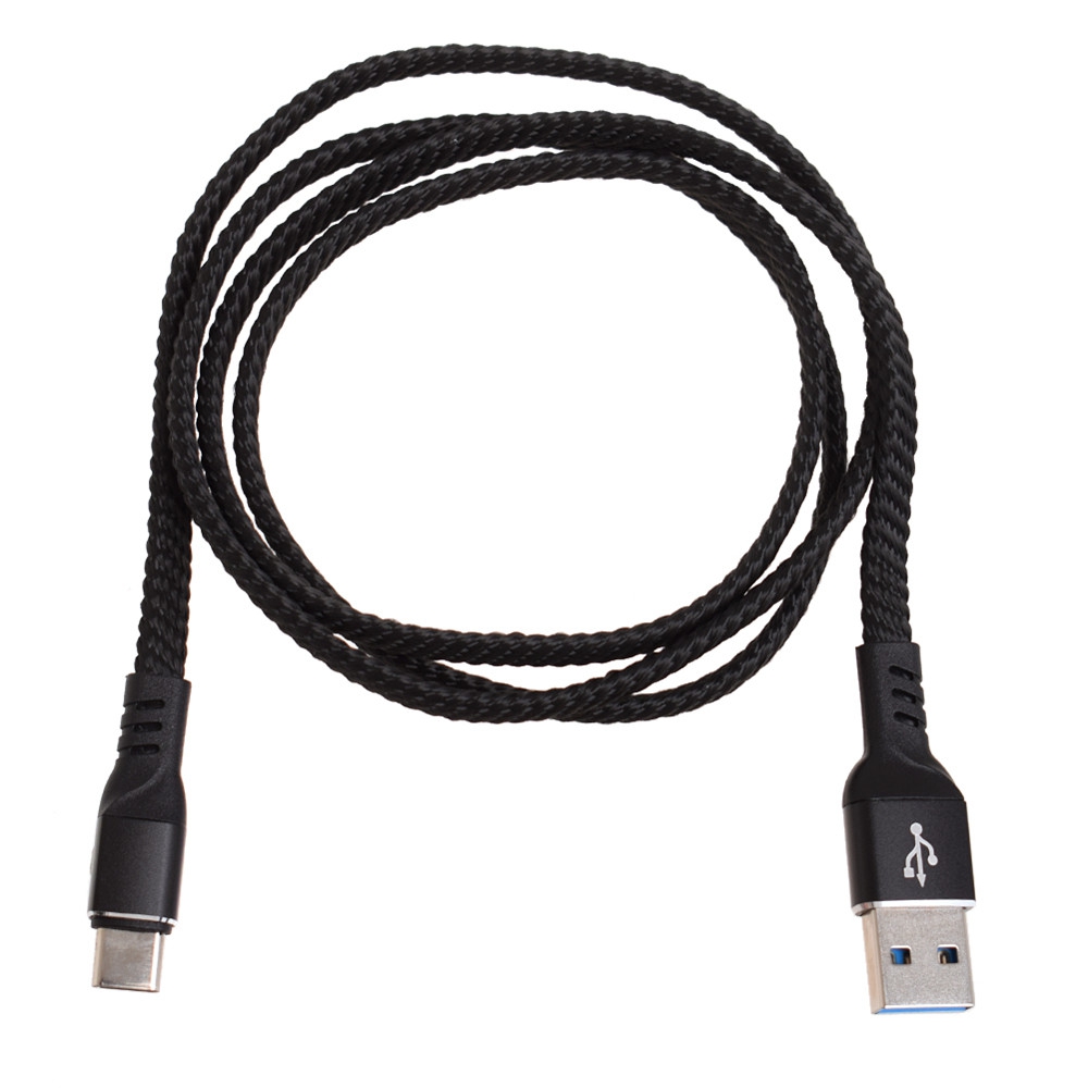 

USB Type-c Fast Charging Cable 3.0 Cord 1M, Black