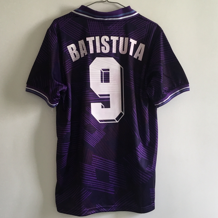 

1992 1993 1994 1995 Retro soccer jerseys BATISTUTA RUI COSTA Heinrich Cois Edmundo home football shirts Classic Shirt kits men Maillots de football jersey, 92/93 home custom