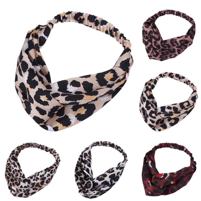 

Women Vintage Flower Printed Elastic Head Wrap Twisted Cute Hair Dress Accessories New Style Popular Headband Hot Selling