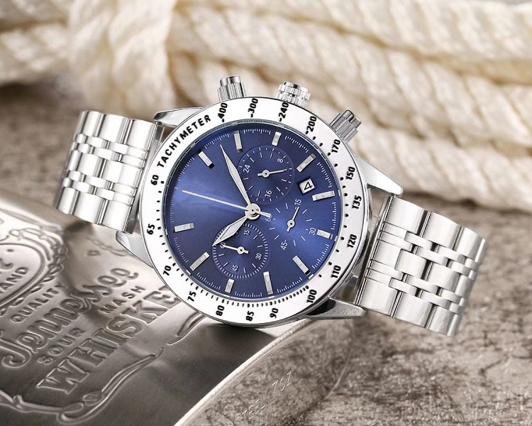 

2021 high quality luxury mens watches All dial work series Quartz Watch designer wristwatches Top brand Steel belt Men fashion accessories
