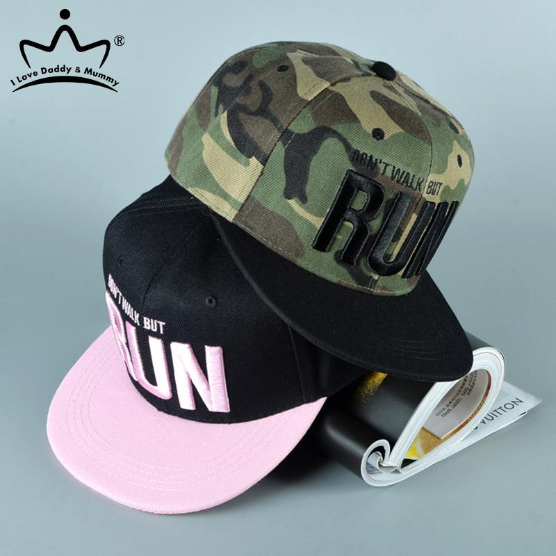 Spring Summer Baby Boy Girl Cap 3D Letter Children Baseball Cap Adjustable Kids Snapback Hip-Hop Hats Baby Sun Hat XevWH