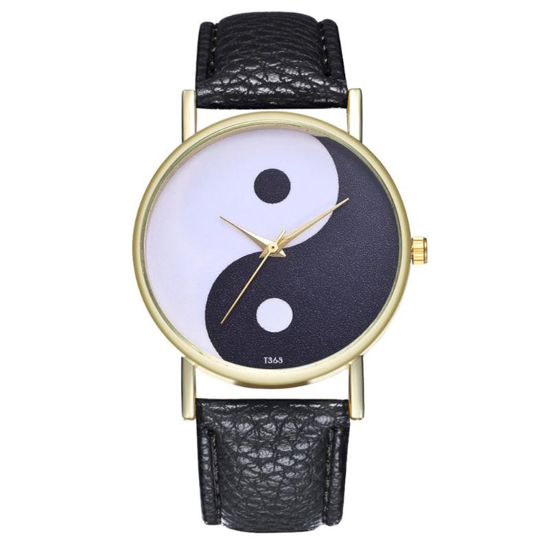 

T363-A Women Watch Bling Crystal Dial Quartz Analog Leather Bracelet Wristwatch, 06