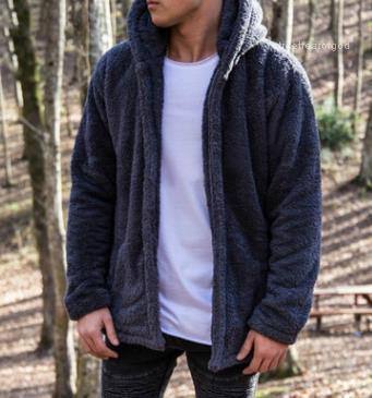 Coats Solid Color Hooded Pockets Hombres Jacket Mens Designer Warm Velvet Jackets Thick Plus Size Winter
