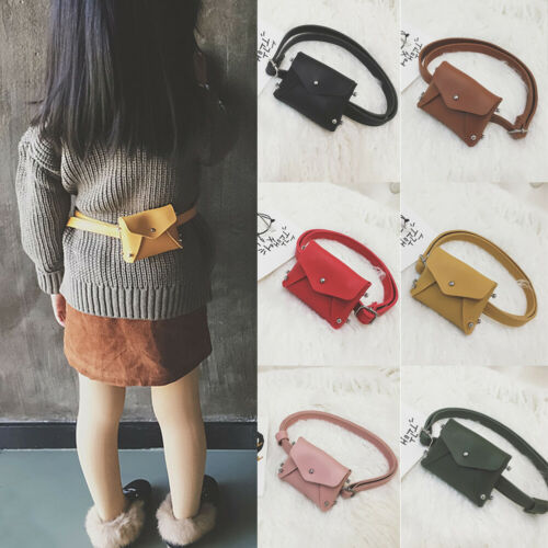 

Children's Bag Mini Square Bag Rivet Fashion Pouch Kids Girl Cute Waist Packs Korean Shoulder Messenger