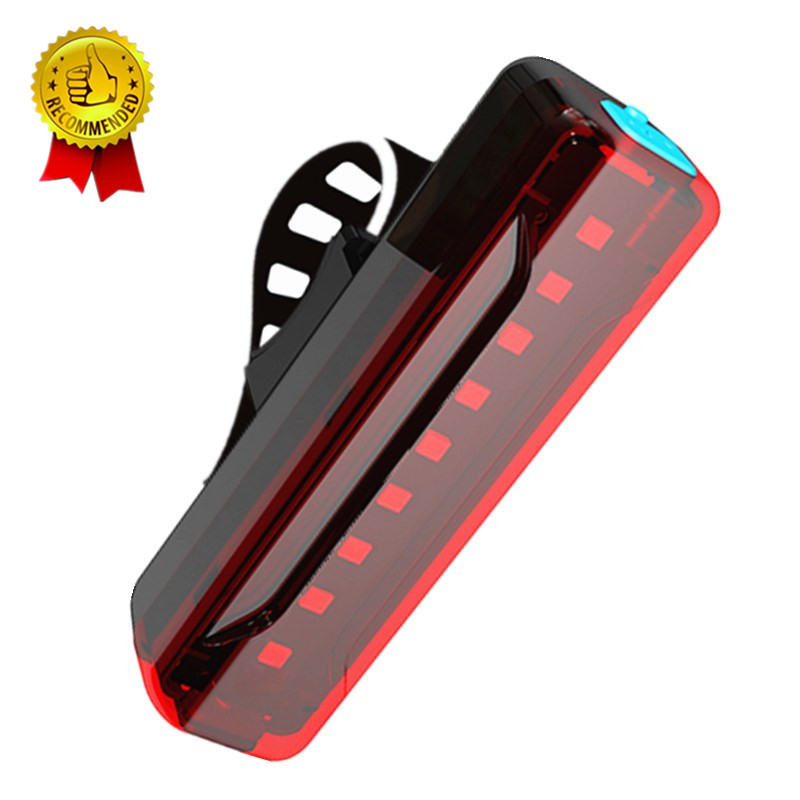 

BOFAMES Bicycle Taillights Highlight USB Rechargeable Rainproof LED MTB Road Bike Safety Warning Rear Light Bicycle Accessories