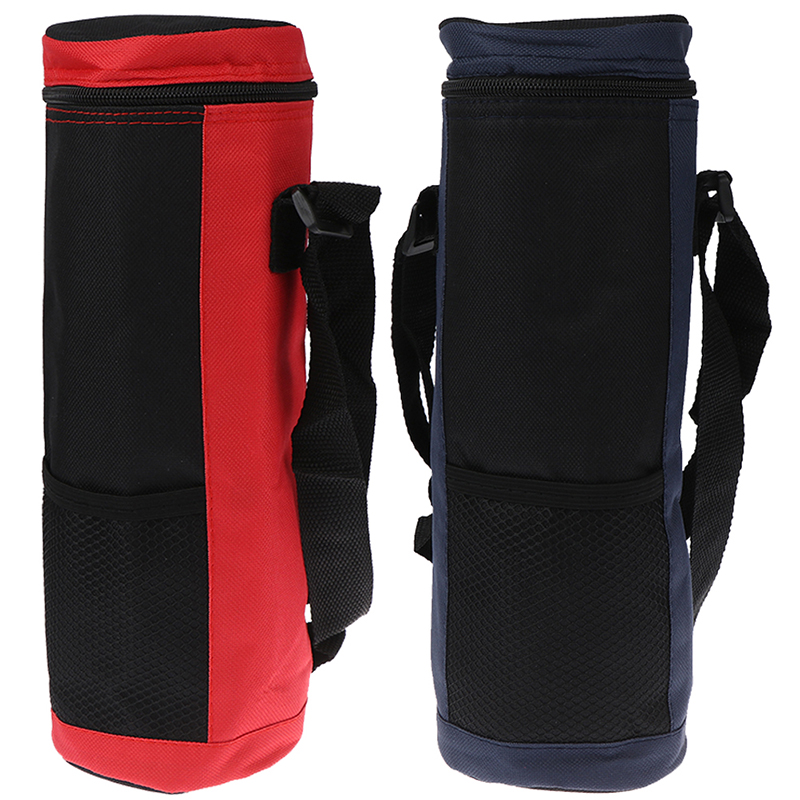 

Water Bottle Cooler Tote Bag Universal Water Bottle Pouch High Capacity Insulated Cooler Bag Outdoor Traveling Camping Hiking, Rd