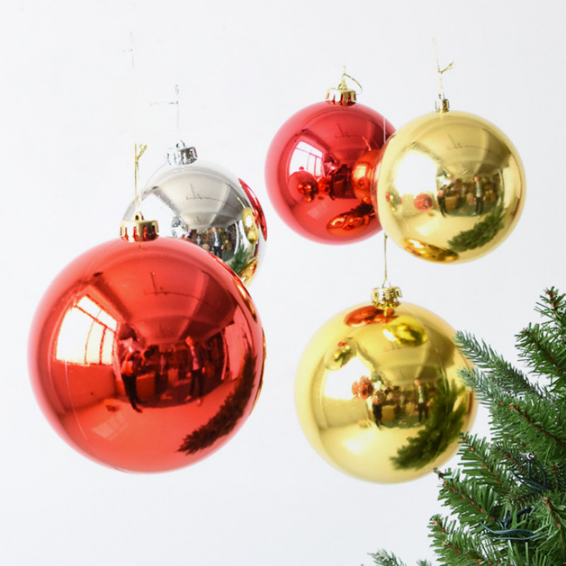 6er Kit Arbre de Noël boules 2 variétés décorations boules de Noël Décorations