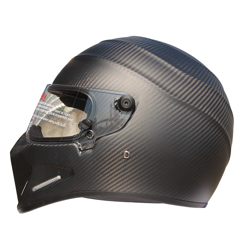 CRG ATV 4 Personalized Carbon Fiber Frosted Helmet Motorcycle Racing