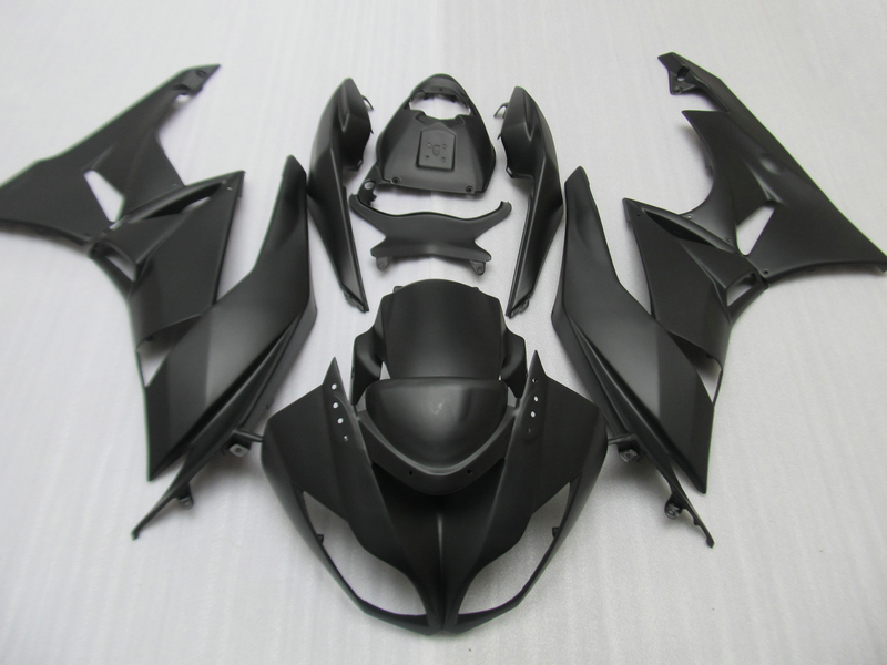 

Free Custom fairing kits for KAWASAKI Ninja 2009 2010 2011 2012 ZX6R black Chinese fairings ZX 6R 636 ZX636 ZX-6R 09-12, Same as the picture
