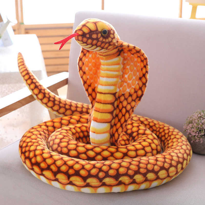 blue snake stuffed animal