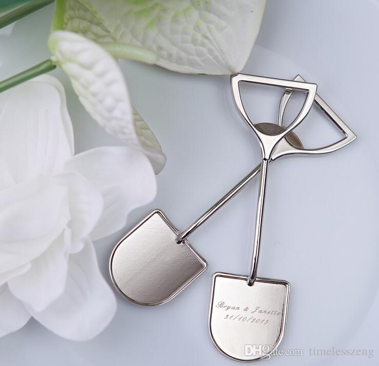 

Creative Shovel Beer Bottle Opener Personalized Stainless Steel Bottle Opener Kitchen Gadgets Bar Tools useful wedding gift
