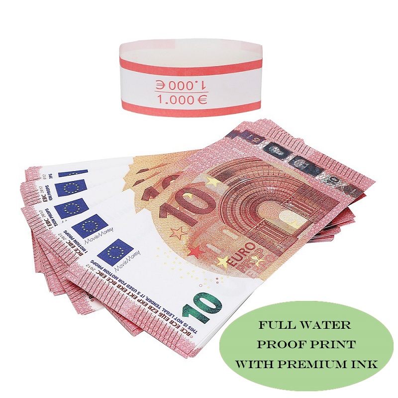 Most Realistic Prop money Euro dollar pound bar props children's toys adult special movie game dollar Uk stage banknotes-image-745029841