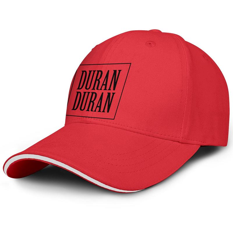 Duran Duran Logo red woman sandwich hat baseball design fit custom hat sports fashion baseball personalized cap fashion original sand
