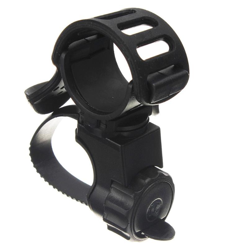 

Bike Light Mount 360 Degree Swivel Bike Bicycle LED Head Front Light Holder Clip Rubber for Diameter 20-45mm