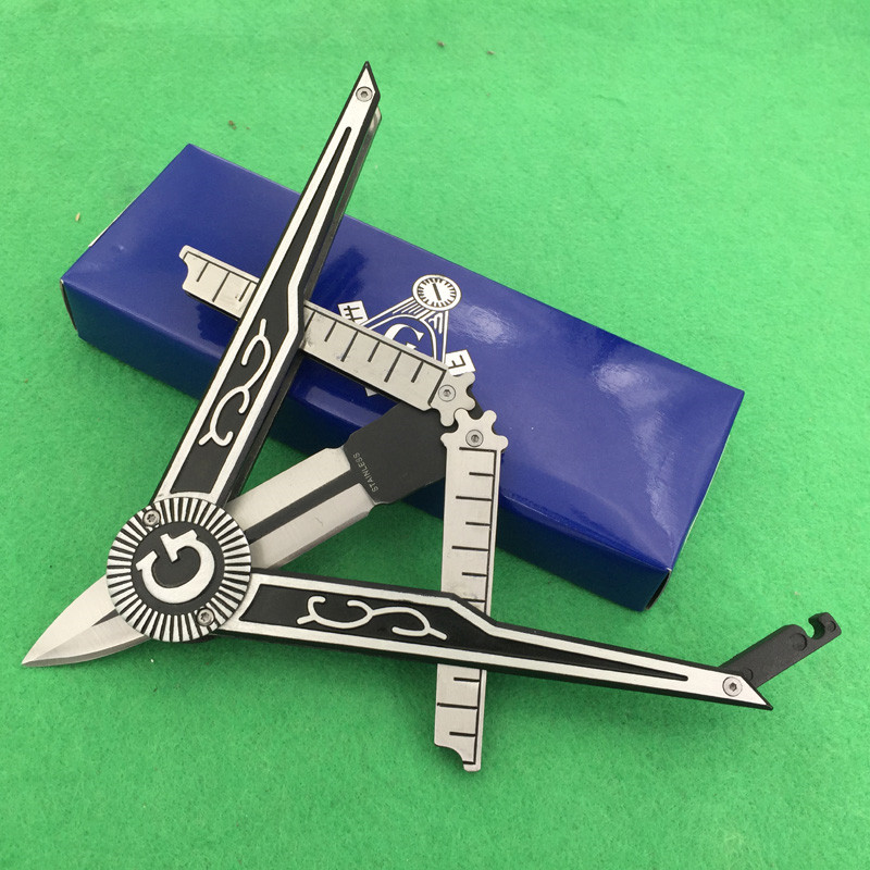 

Free Mason Gear lifting knife 440 Multi Tool Outdoor Hunting Pocket Folding Knife Tactical xmas gift knives 1pcs Adru