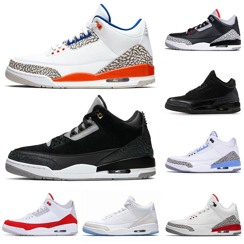

New Arrival Brand Mens Basketball Shoes 3s III Jumpman Knicks Rivals 3M TINKER SP BLACK CEMEN Mocha Men Sneakers Trainers, A20 fire red