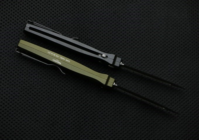 

Newer PROTECH Ultra Technology 3201 Dark Angel camping hunting knife folding knife gift for men242d