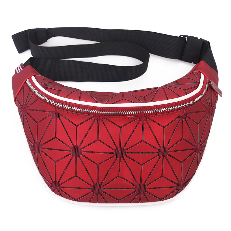 

New Bumbag Fannypack Waist bag for Women Casual Crossbody bag designer Travel bag Luminous designer packs, Red