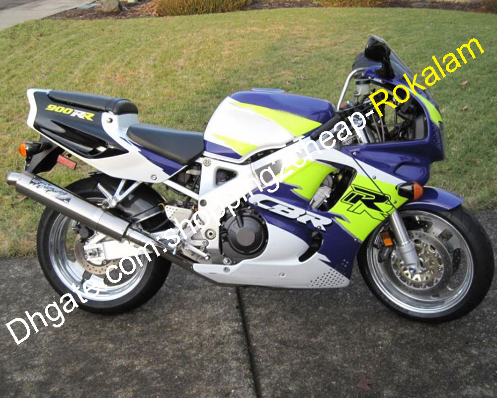 Coque de Moto pour Honda Cowlings CBR900RR CBR900 900RR CBR 900 893 RR, carénage de carrosserie ABS bleu jaune blanc 1994 1995 94 95