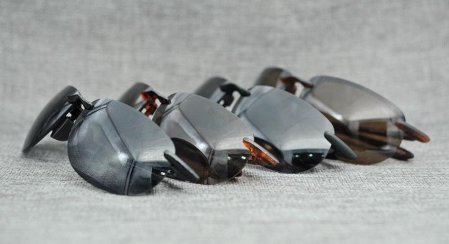 

Brand Designer Mcy Jim 414 sunglasses High Quality Polarized Rimless lens men women driving Sunglasses with case