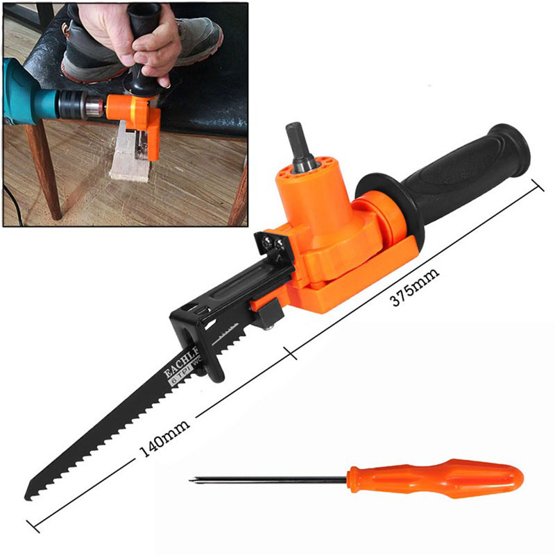 

Woodworking cutting tool Electric drill change Reciprocating saw Auxiliary tools curve saw wood Cutting Tool with 2 blades