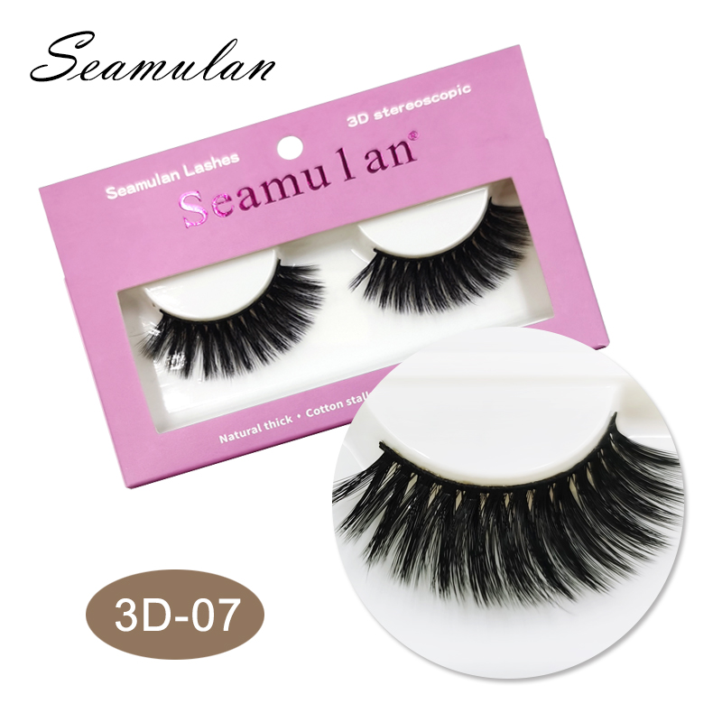 

3D Eyelashes Mink Lashes Handmade Makeup Full Strip Lashes Cruelty Free Lash soft Mink Eyelashes For maquiagem cilio faux cils