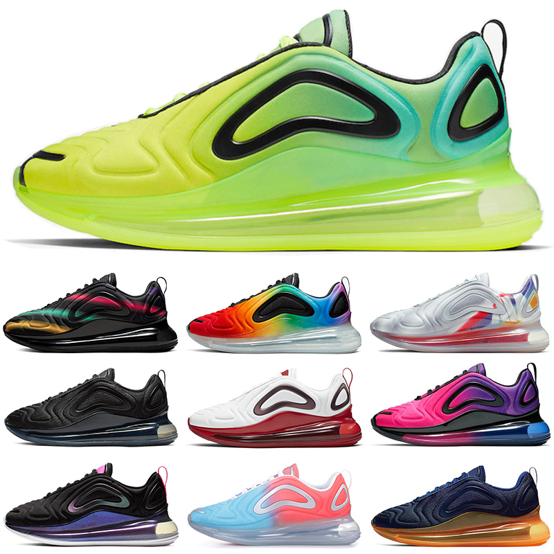 

Fashion 2020 Multicolor Running shoes men women Be True Pride triple black sunset Volt Northern Lights Mens trainers Sports Sneakers, Pink sea 36-45