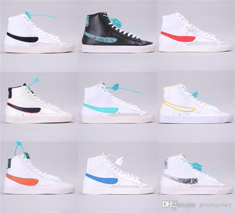 

Casual Skateboard Men Women W Blazer MID 77 Vntg WE Suede Blazers Mid Mens Running Shoes White Yellow Designer Sport Sneakers Size 36-44