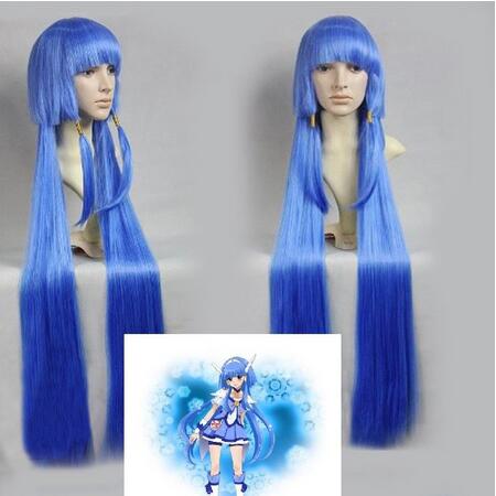 

Pretty Cure Anime Cure Beauty Cosplay Party Halloween Hair Wig 100cm, Black;brown