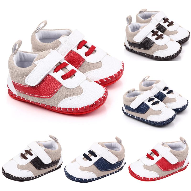 

Baby Girl Boys Shoes Comfortable Mixed Color Fashion First Walkers Kid Shoes First Walkers Four Seasons Children's, Blue