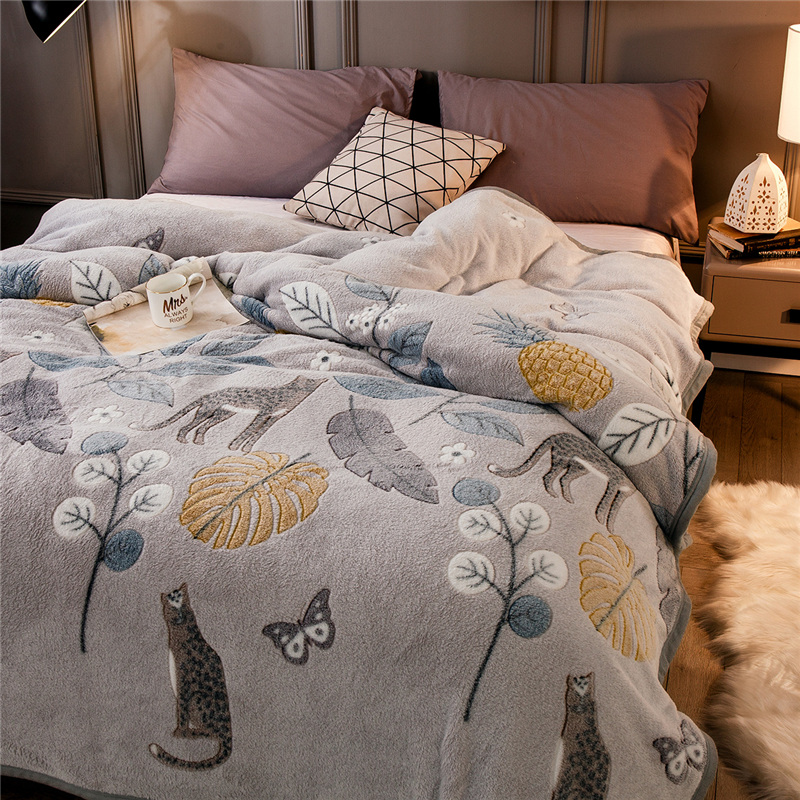 Cool Jurassic Dinosaurs Adult Kids Sherpa Fleece Bedspread Blanket Sofa Throw