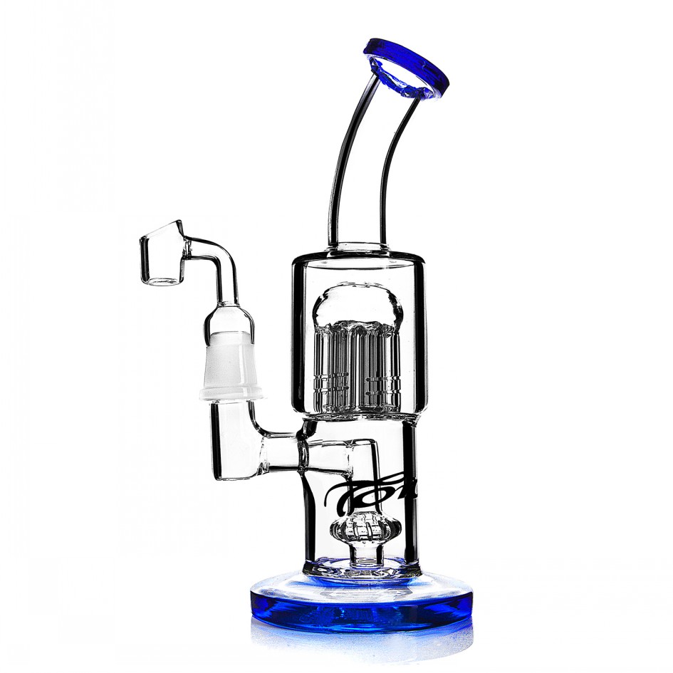 

TORO Glass Water Bongs Arm Tree Perc Recycler Oil Rigs Smoking Water Pipes Dab Rigs quartz banger Hookahs bong