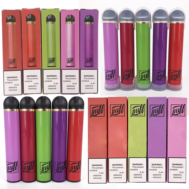 

9 colors Puff Extra & Xtia Disposable Device Pod Kit 1500 Puffs Prefilled 5.0ml Cartridge Battery Vape Empty Pen VS puff bars plus