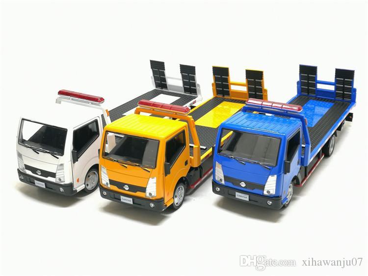 Simulations-Legierung scherzt pädagogisches Spielzeug-Auto-Anhänger-Modell