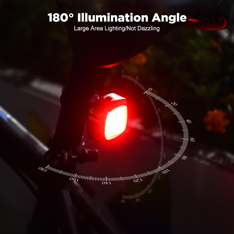 

Xmund XD-BL4 60 Lumens 16 COB Smart 10H Running Sensor Time 5 Modes USB 90° Adjustable IPX6 Waterproof Cycling Bike Tail Light