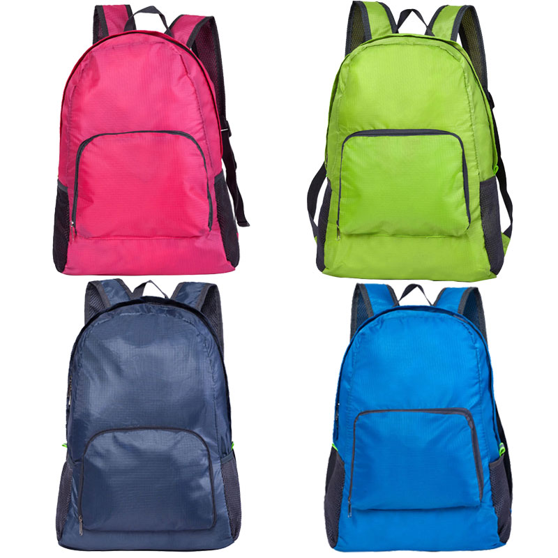 

Women Men Backpack Riding Back Pack Bag Ultra Light Folding Waterproof Travel Nylon Shoulder Bags Handbag ZJ55, 04